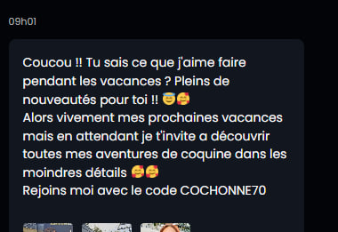 Analyse de Push MYM Fans