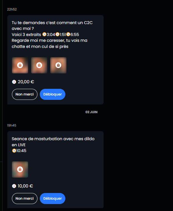 Analyse de Push MYM Fans