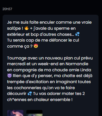 Analyse de Push MYM Fans