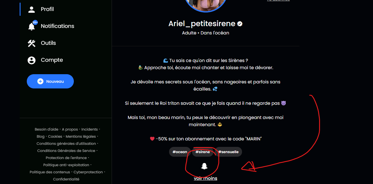 publicité mym