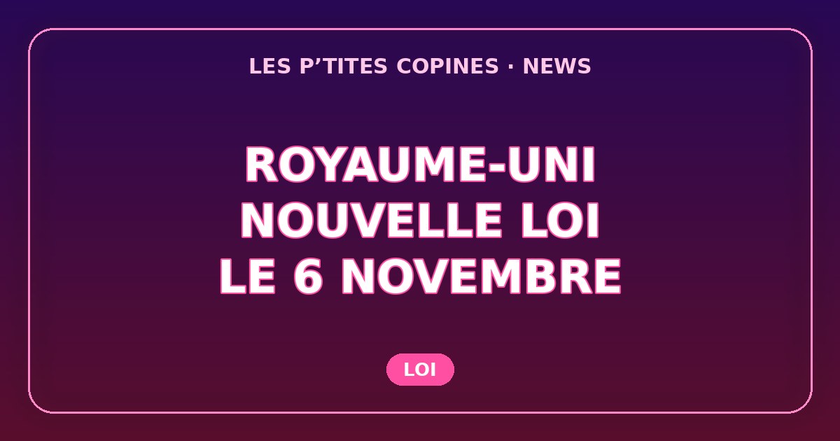 Royaume-Uni : dès le 6 novembre, certains contenus adultes deviennent un délit