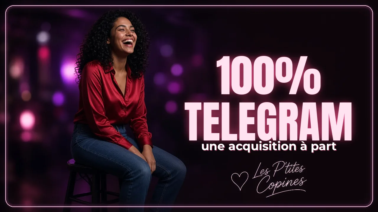 Astrid nelsia, RUBY NIKARA - l'acquisition 100% Telegram