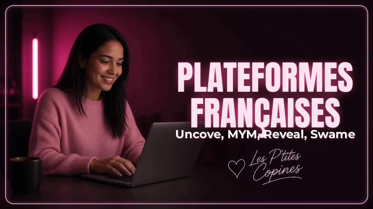Les meilleures plateformes françaises pour créatrices (Uncove, MYM, reveal, swame)