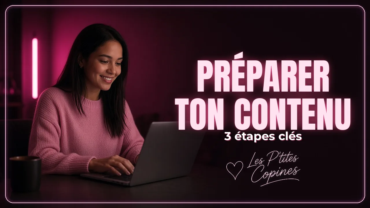 Comment préparer ton contenu pour réussir sur MYM fans : 3 étapes clés