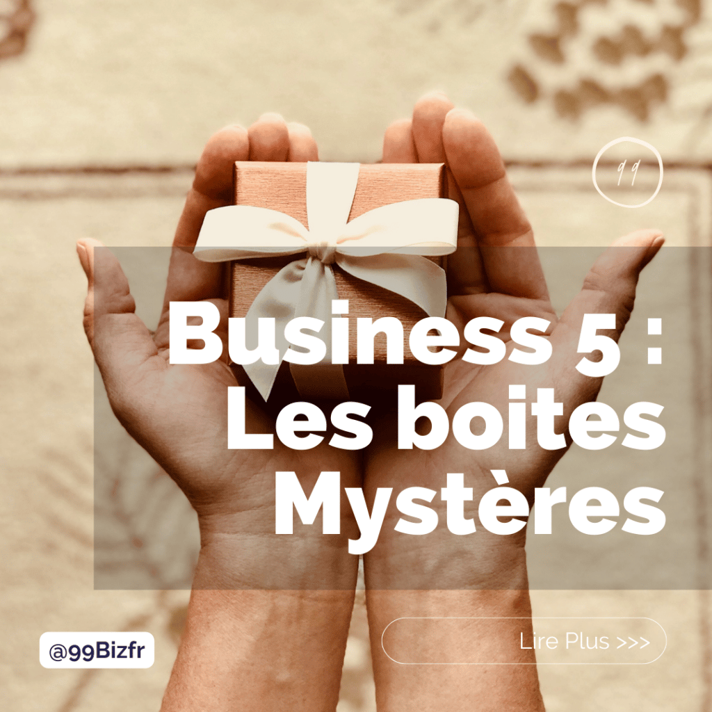 Business 5 : Les Boites Mystères