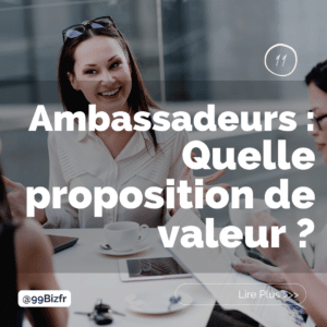 Quelle proposition de valeur apporter en tant qu'ambassadeur MYM