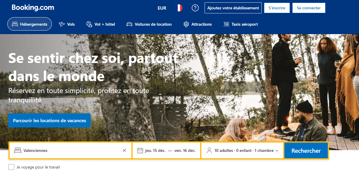 Business 8 : L'affiliation booking.com