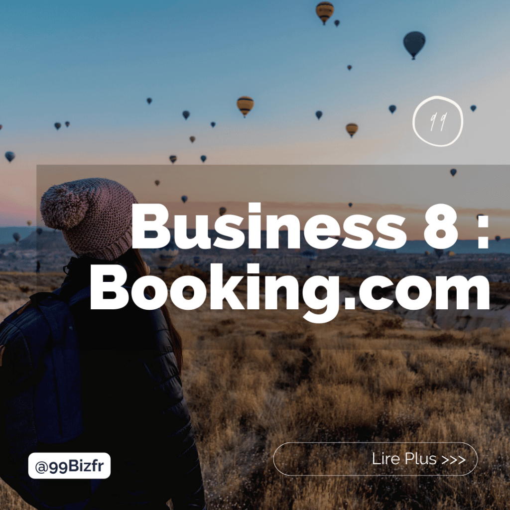 Business 8 : L'affiliation booking.com​